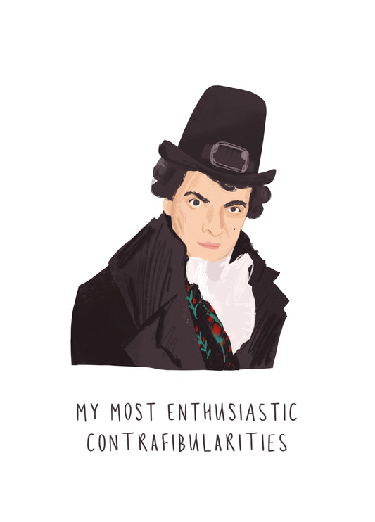 My Most Enthusiastic Contrafibularities Card