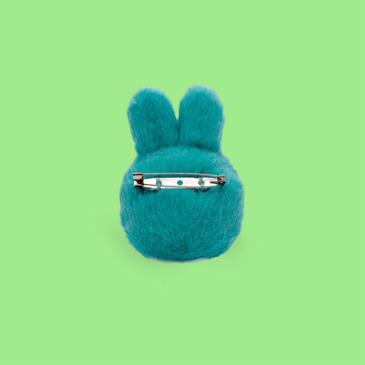 Miffy Fuzzy Broach Teal