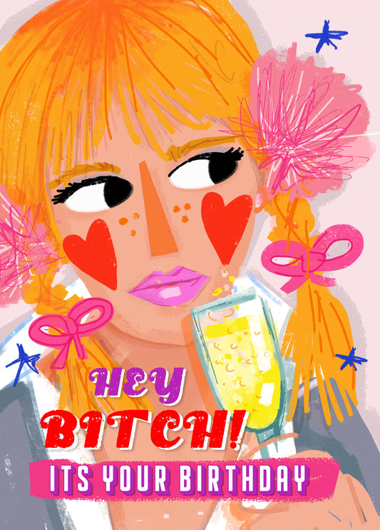 Britney Bitch Birthday Card