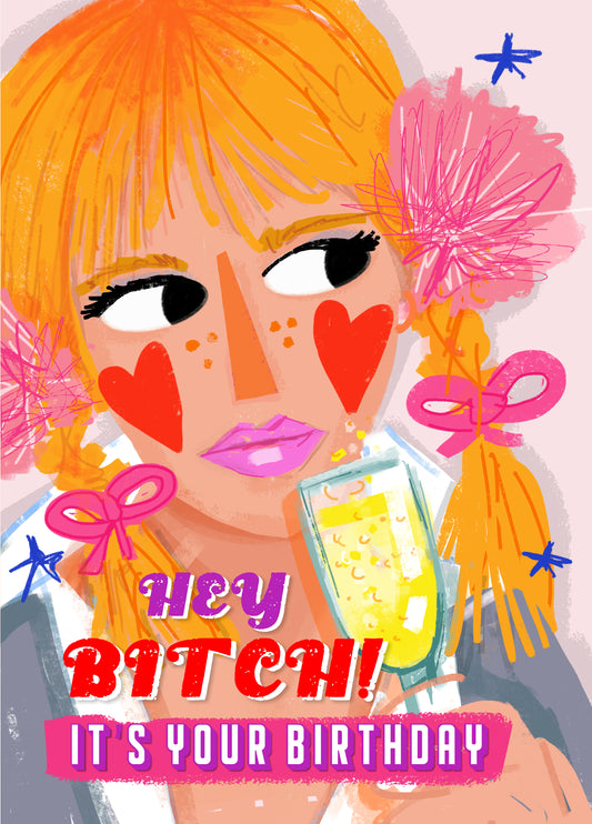 Britney Bitch Birthday Card