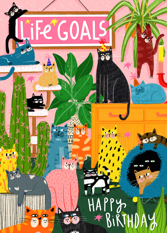 Its A Cat's Life Birthday