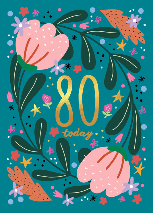 80 Today Card