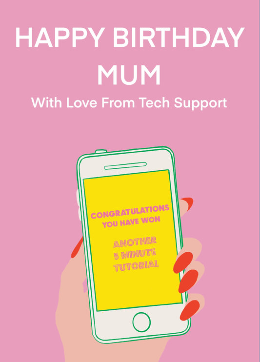 Love Tech Support Card