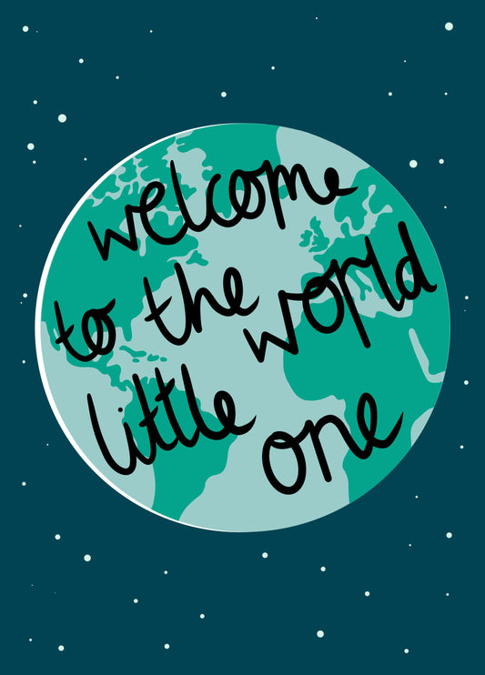 Welcome To The World New Baby Card
