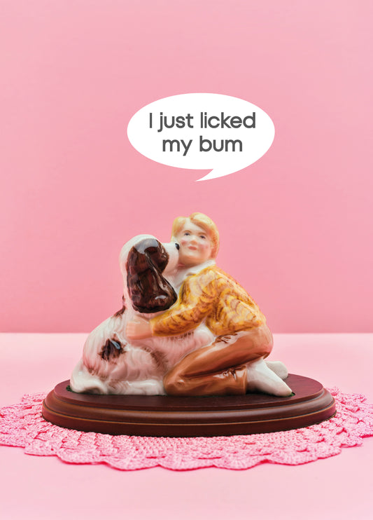 Bum Lick Dog