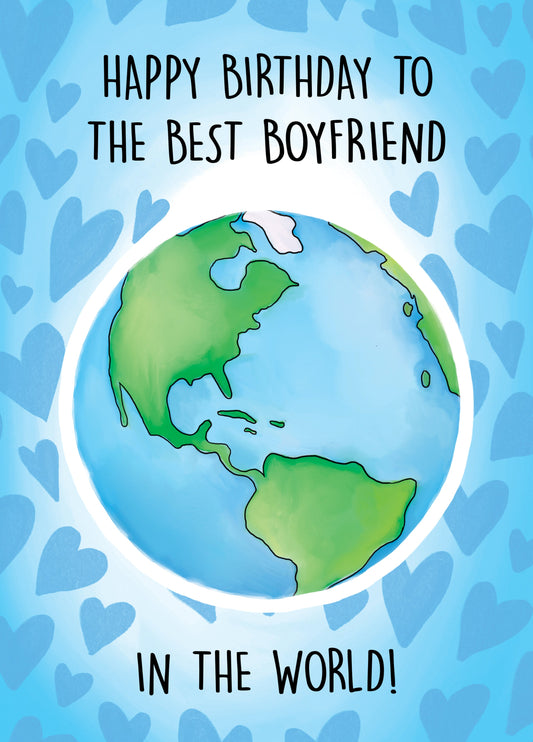 Happy Birthday Boyfriend Card