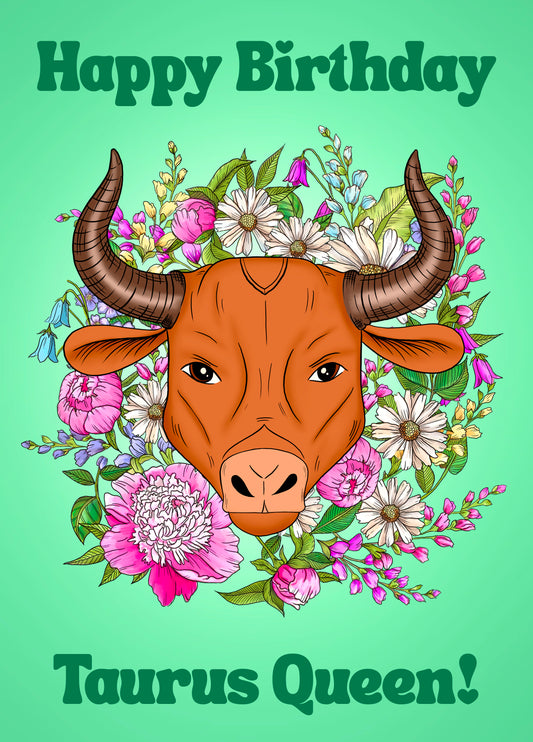 Taurus Queen! Card