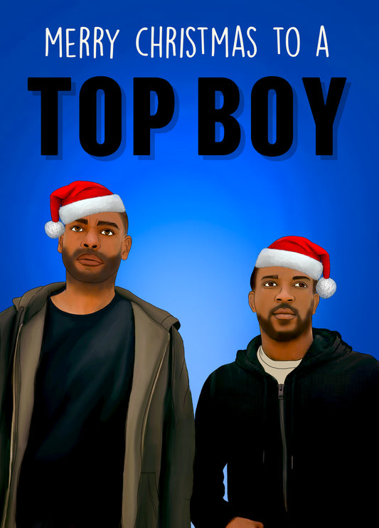 Merry Christmas To A TOP BOY Card