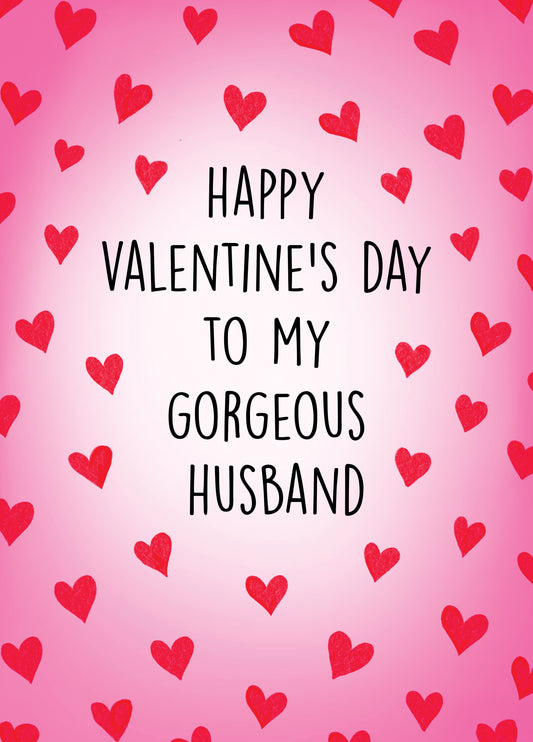 Happy Valentine's Day Husband Card