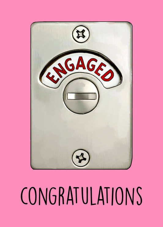 Engaged Congratulations! Card