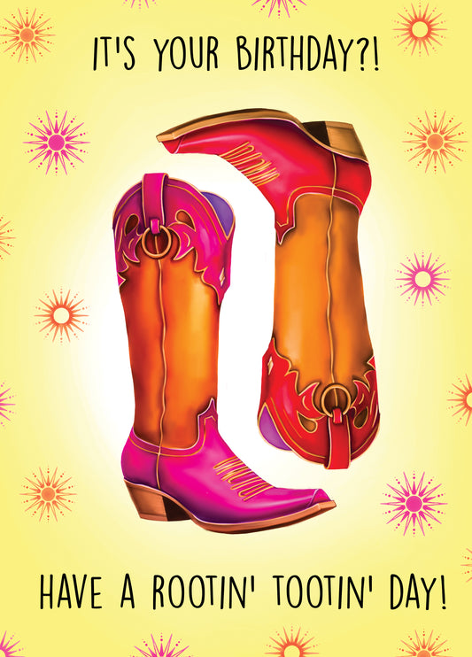 Have A Rootin' Tootin' Birthday!