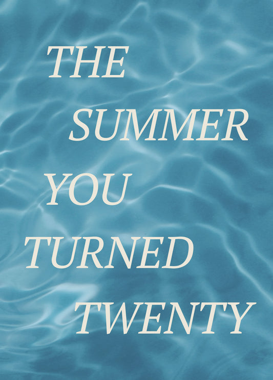 The Summer I Turned Pretty 20th Birthday Card