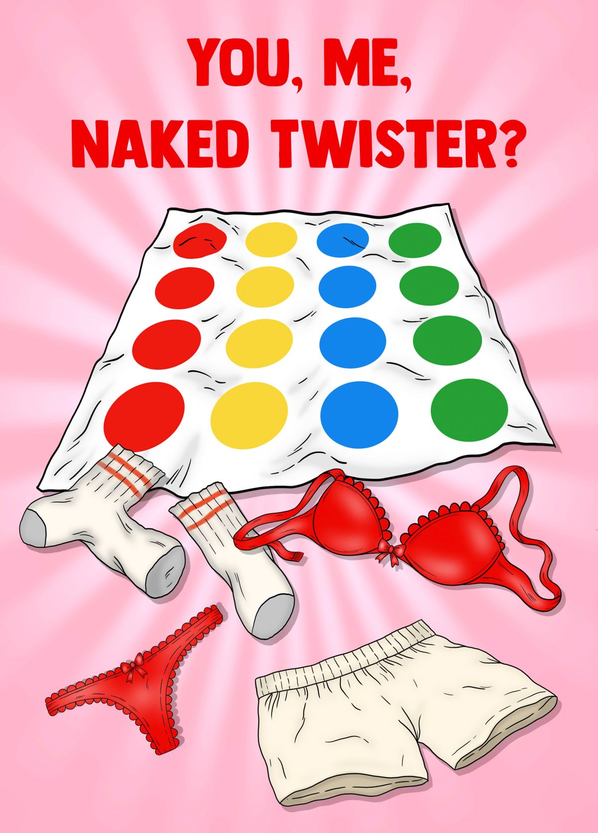 You, Me, Naked Twister?