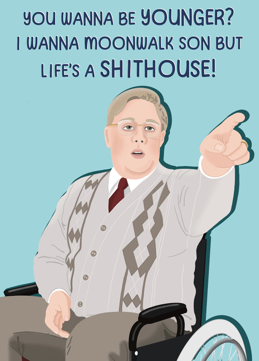 Funny Phoenix Nights Birthday Card