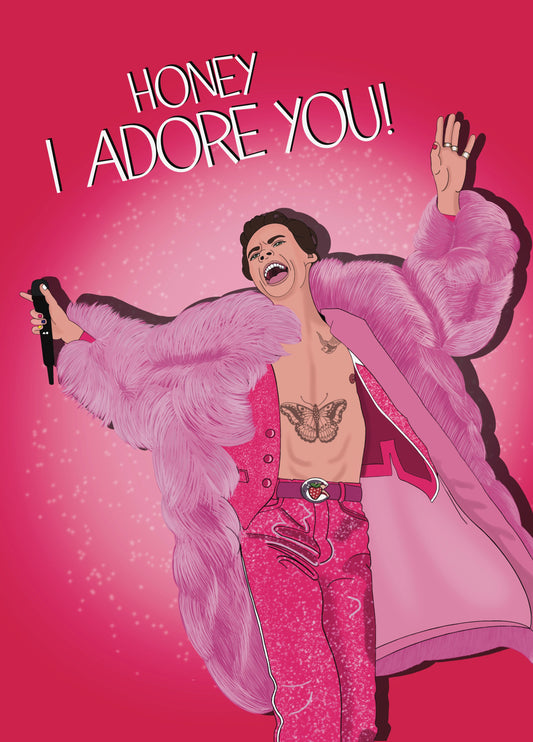 Adore You - Harry Styles - Valentine’s Day Card
