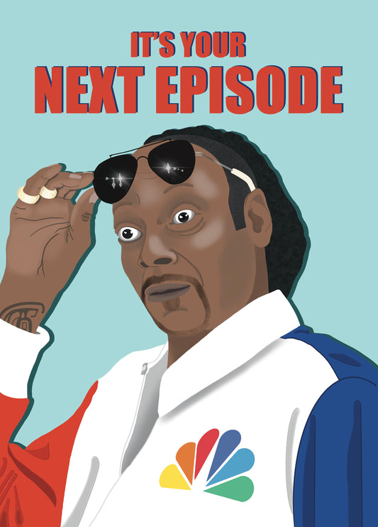 Snoop Dogg Olympics Birthday Card