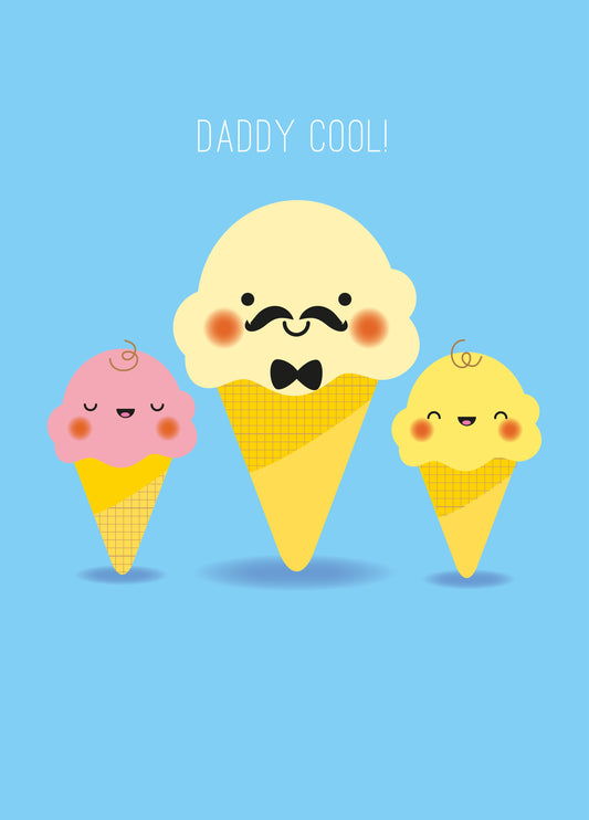 Daddy Cool Card