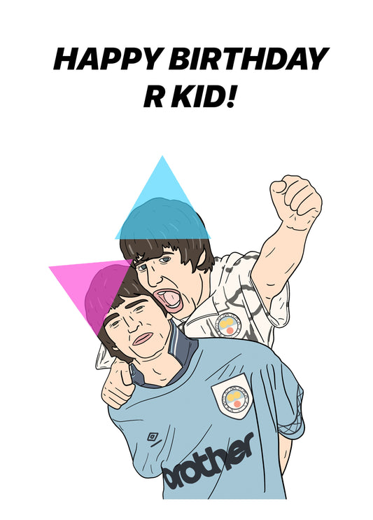 Happy Birthday R Kid Card