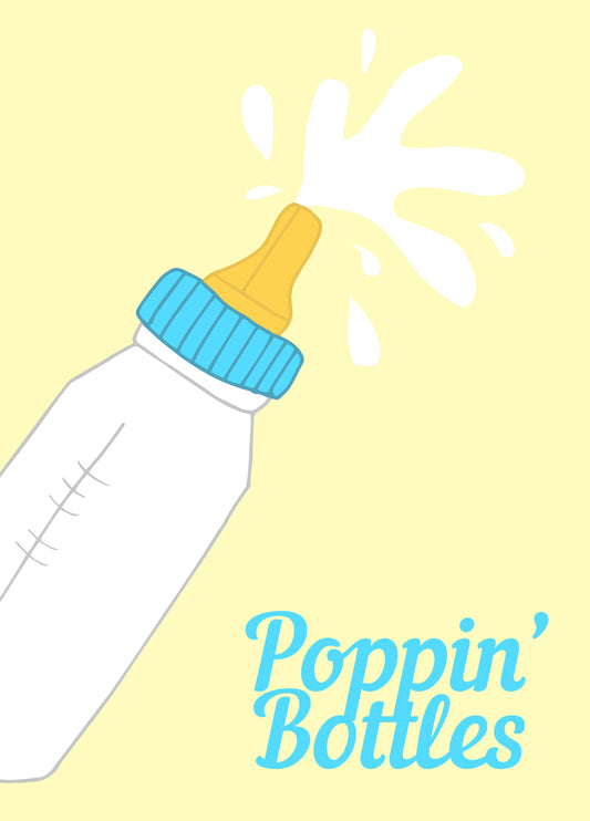 Poppin Bottles Card