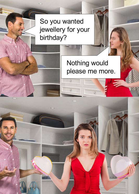 Nothing Would Please Me More Card