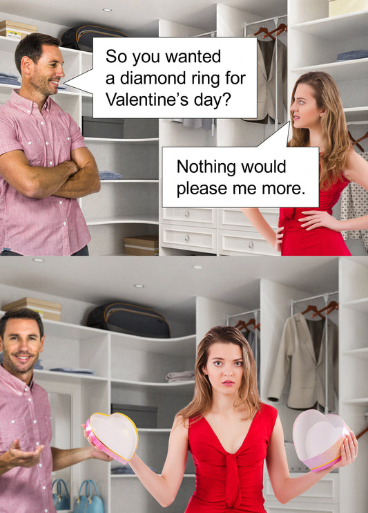 Nothing Would Please Me More! Card