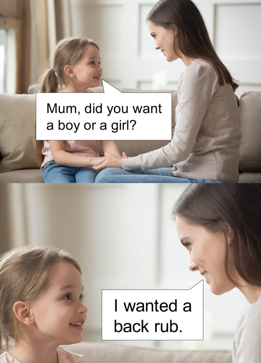 Just Wanted A Back Rub