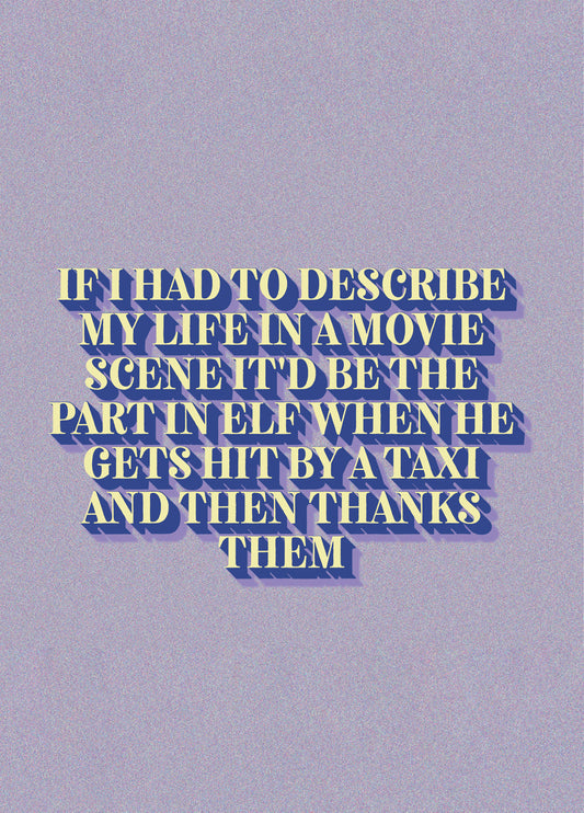 Christmas Movie Card