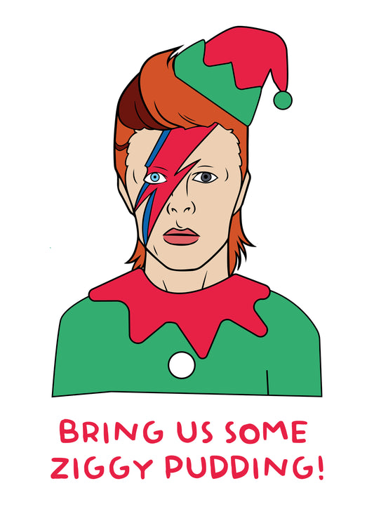 Ziggy Pudding Card