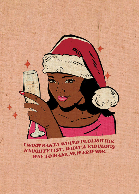 Naughty List Card