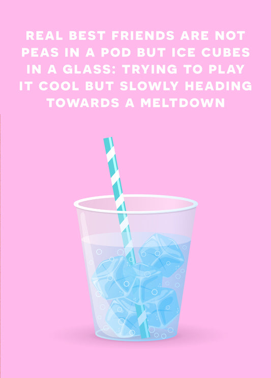 Ice Cubes In A Glass