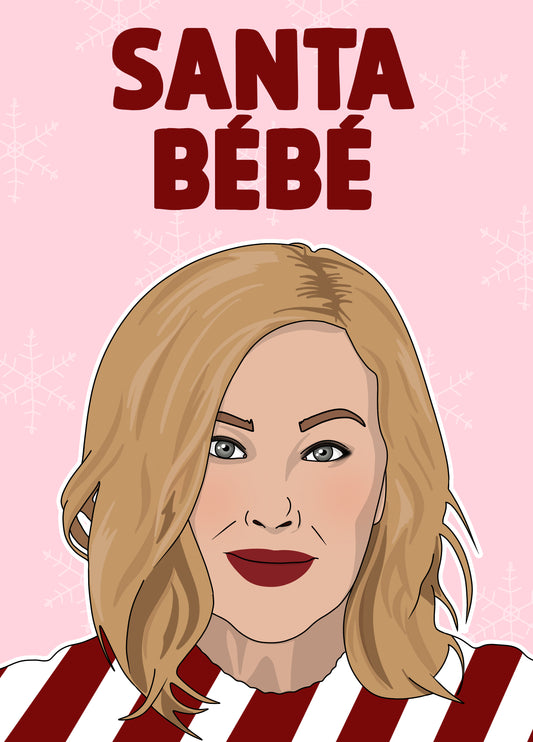 Santa Bebe Card