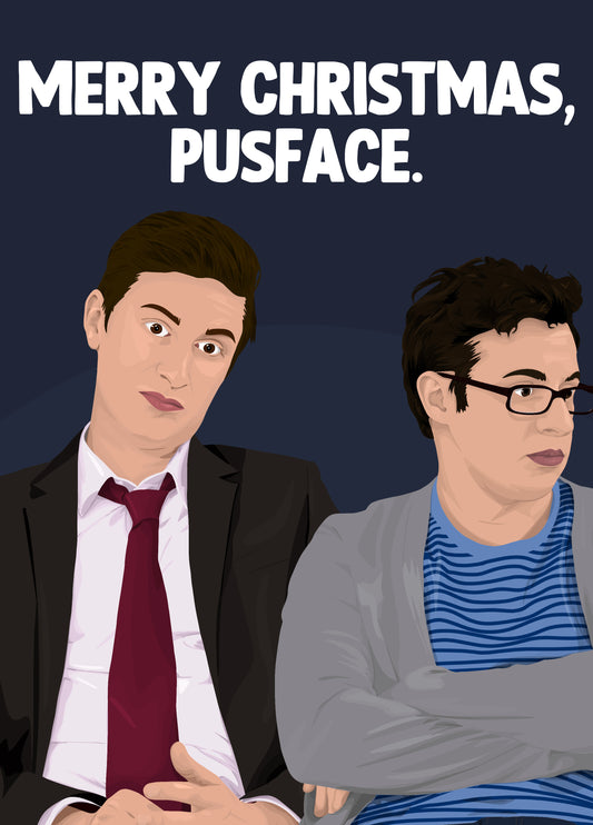 Pusface Card