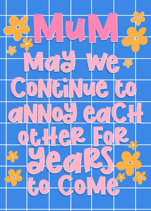 Annoy Each Other Card