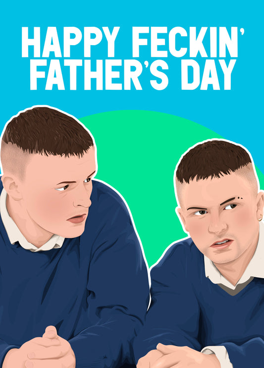 Young Offenders Father's Day Card