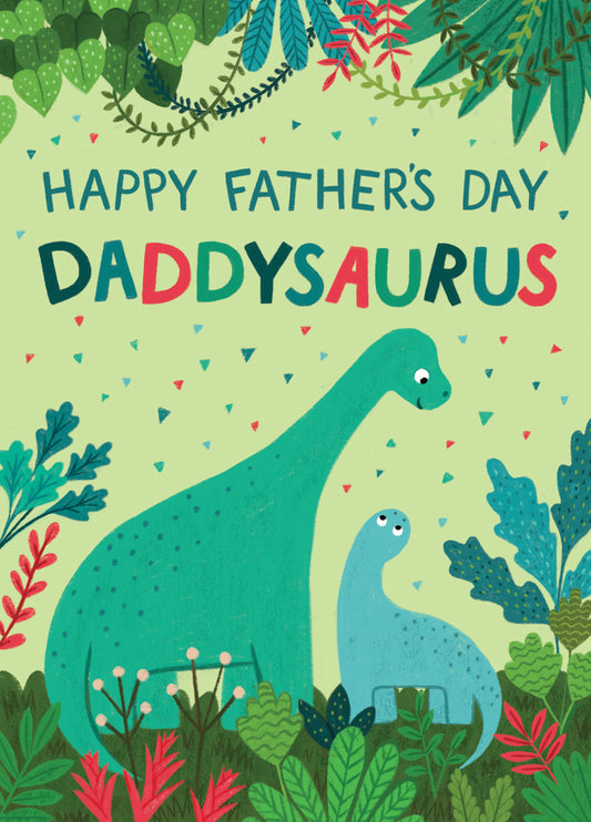 Cute Father's Day Card - Daddysaurus