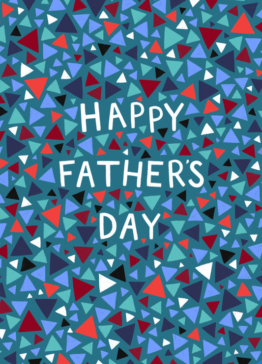 Classic Geometric Father's Day Card