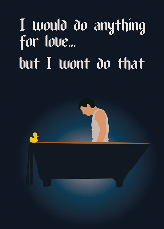 Saltburn Bath Scene For Your Love Card