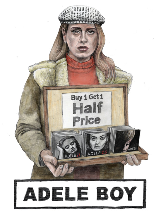 Adele Boy Card