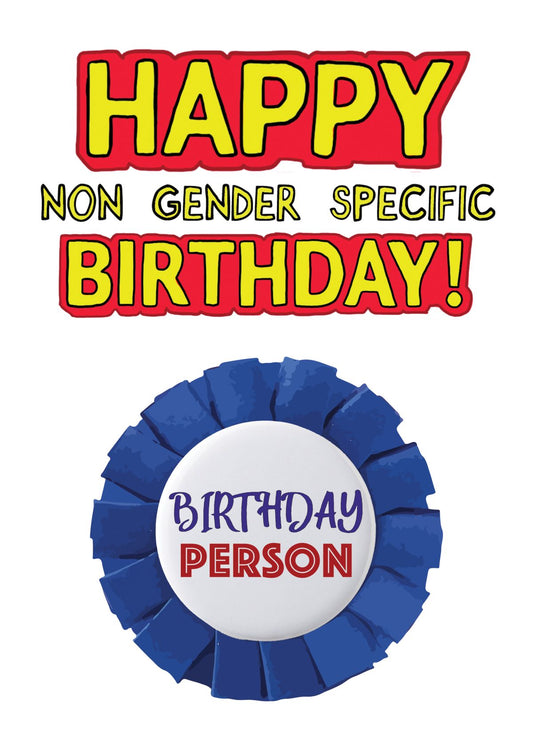 Birthday Person Card