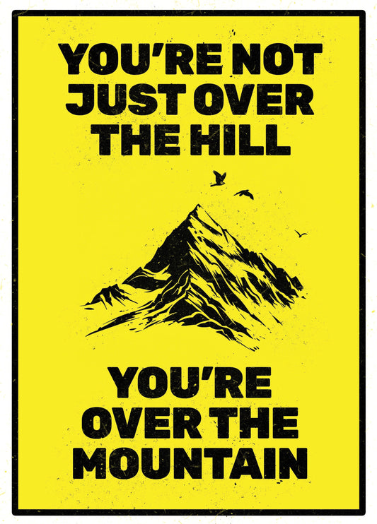 Over The Mountain Card