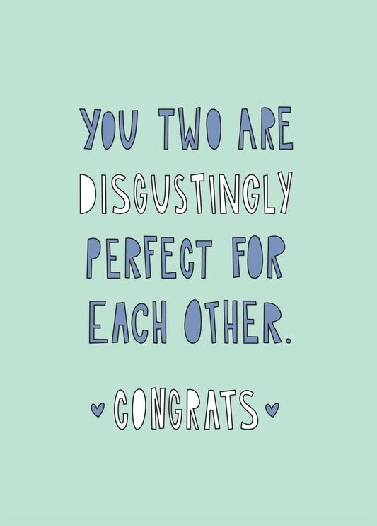 Perfect For Each Other Card