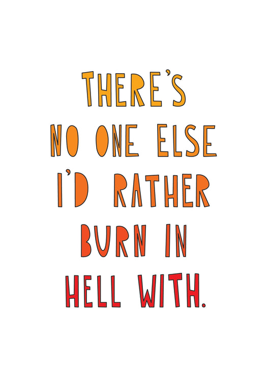 There's No One Else Card