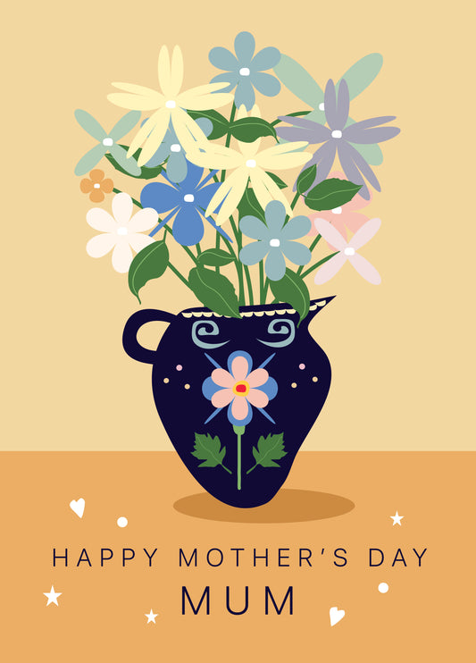 Flowers For Mum Mother's Day Card