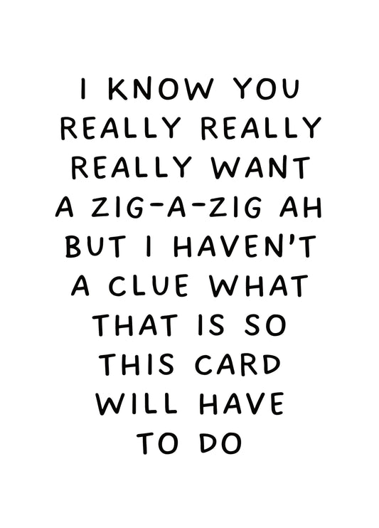 This Card Will Have To Do