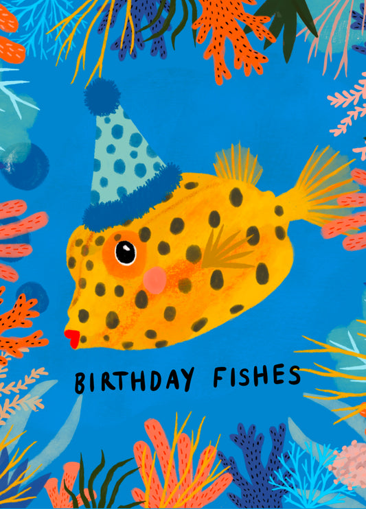 Birthday Fishes Card