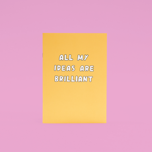 A5 Brilliant Ideas Notebook