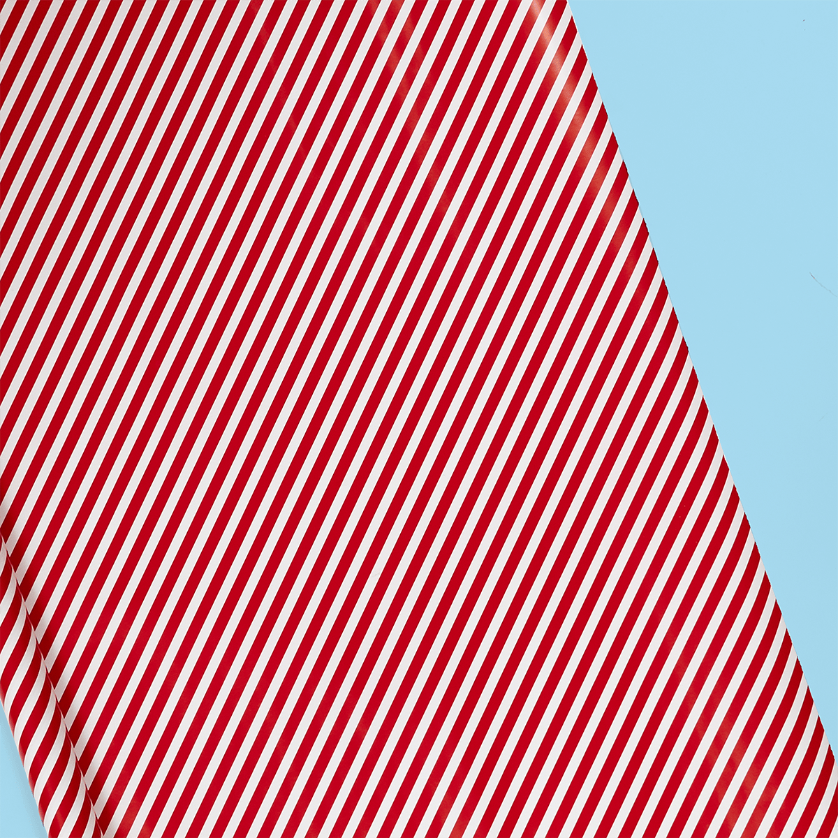 Candy Cane Stripe Roll Wrap