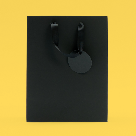 Black Kraft Large Gift Bag
