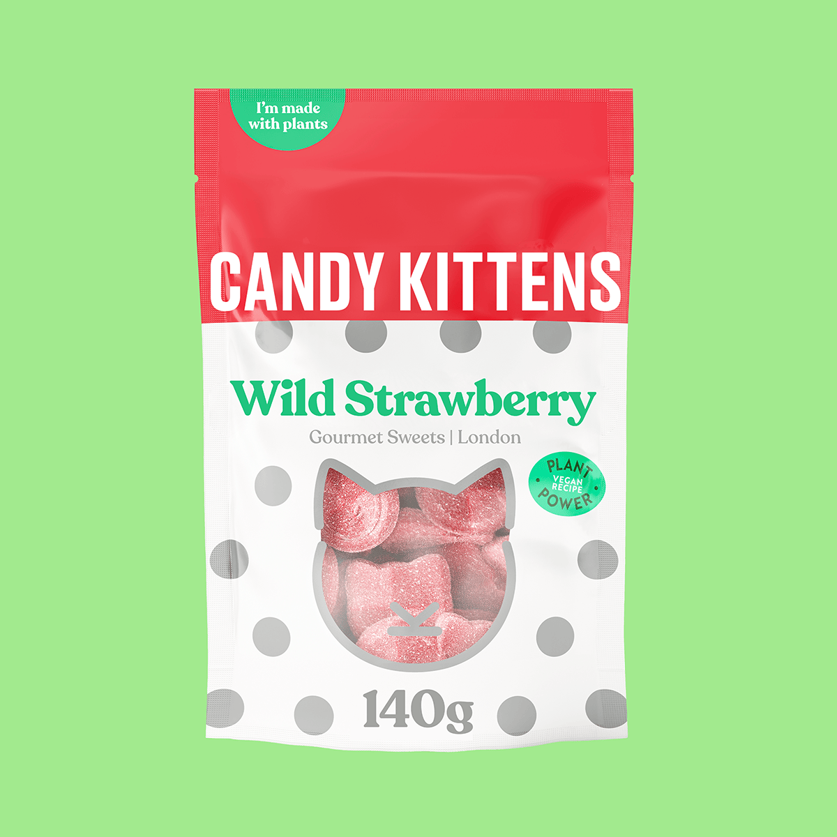 Candy Kittens Wild Strawberry Sweets – Scribbler Cards & Gifts