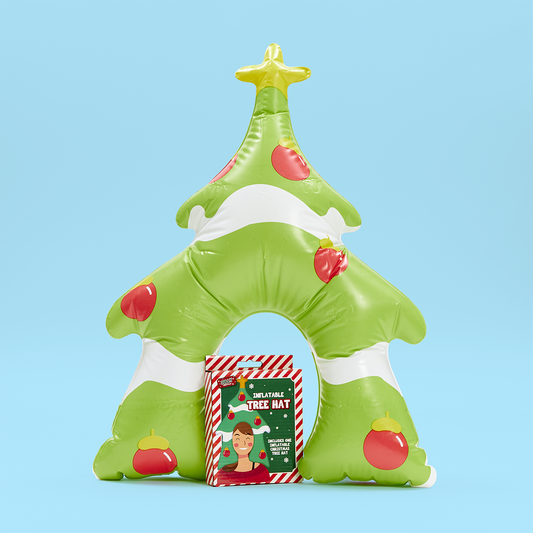 Inflatable Christmas Tree Hat